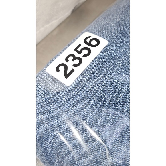 Silver Jeans Co Avery Slim Crop Indigo Distressed Button Fly Jeans W34 L25 - Picture 11 of 12